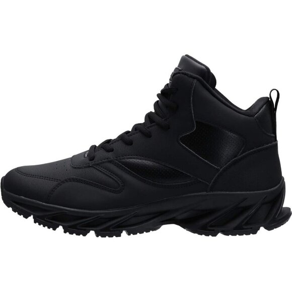 ?Men\'s Black Stylish Sneakers High Top Athletic Inspired Shoes main image 4